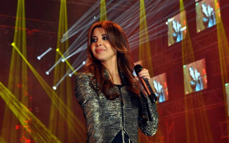Nancy Ajram at Cairo International Festival